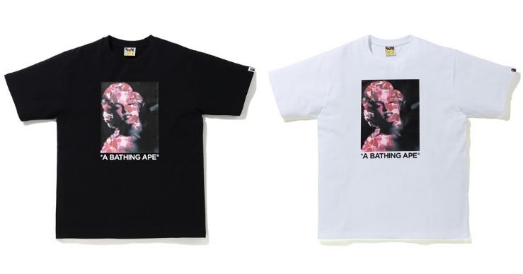 bape Marilyn Monroe tee www.krzysztofbialy.com